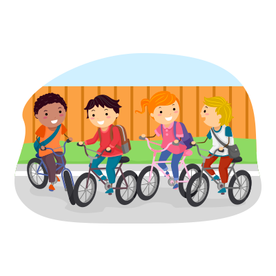 Montar en bici